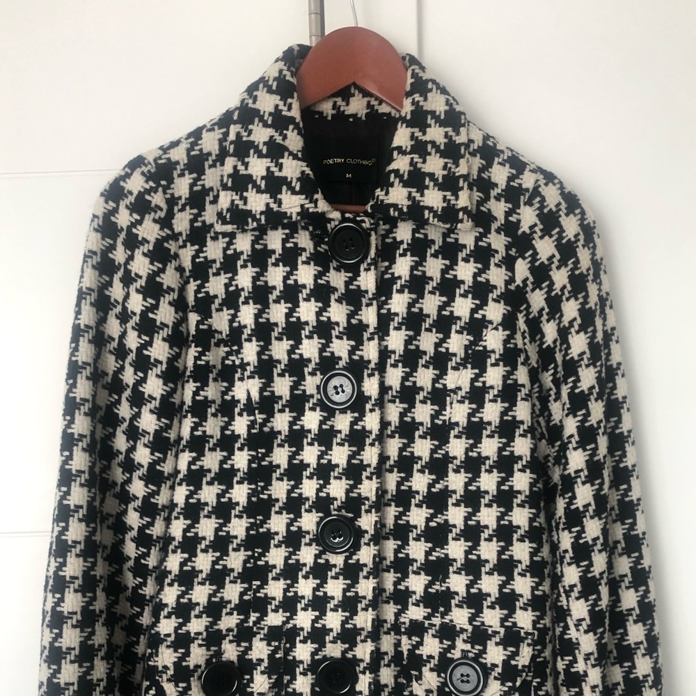 Houndstooth Peacoat